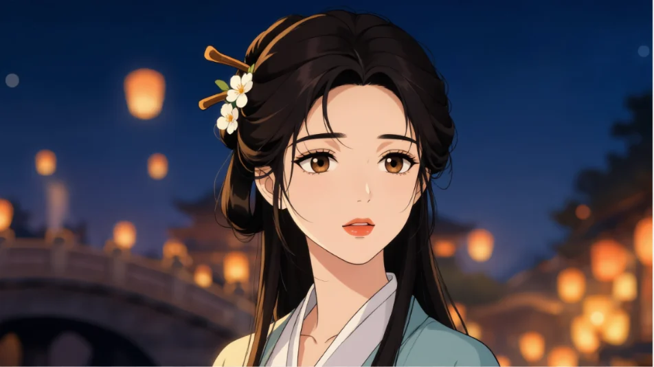 花灯关键镜头